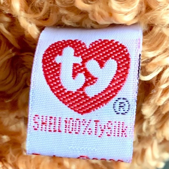 2002 Ty Classic Teddybearsary 100th Anniversary Teddy Bear Plush Stuffed Animal - Picture 7 of 8